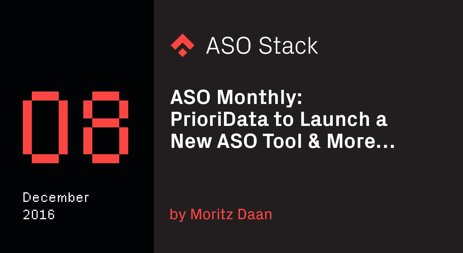 ASO Monthly #8- December 2016 